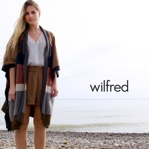 Wilfred- sweater/ cardigan Open Front